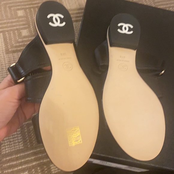 Chanel flat sandals brand new with box 2021 - Picture 2 of 7